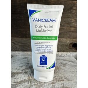 Vanicream Daily Facial Moisturizer 3oz Ceramides HA New | MSRP = $15